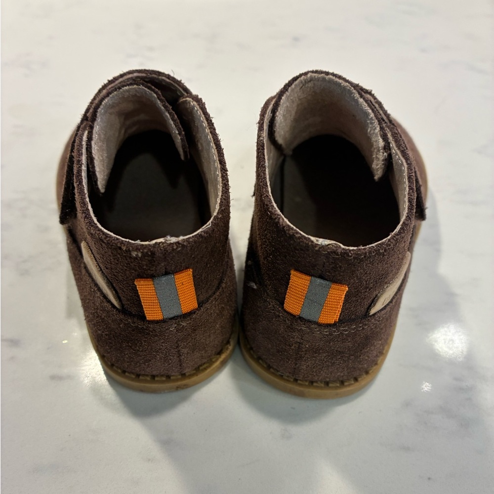 Brown Suede Livie & Luca Toddler 7 boots - Picture 5 of 8